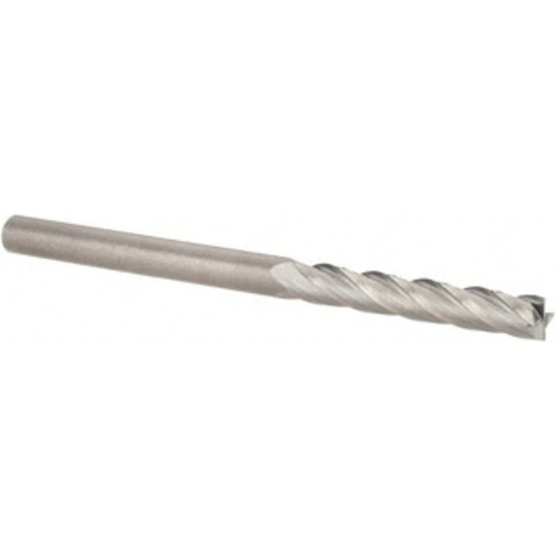 OSG 5mm, 32mm LOC, 5mm Shank Diam, 76mm OAL, 4 Flute, Solid Carbide Square End Mill Single End, Uncoated, Spiral Flut...